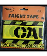 Zombie Prop Building-CAUTION-Barricade Fright Tape-Costume Party Decorat... - £1.54 GBP