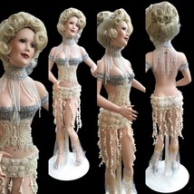 Paradise Galleries Treasury Collection Vegas Showgirl Burlesque Dancer Y... - $65.00