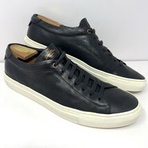 Good Man Brand Men’s Edge Lo Fashion Sneaker Sz 12 Black Leather Made in... - $39.55