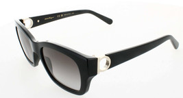 SALVATORE FERRAGAMO SF1012S-001 Sunglasses GLASSES 001 BLACK 53 mm NEW - $91.87