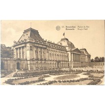 Vintage Postcard: Brussels, King&#39;s Hall - £7.96 GBP
