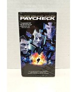 Paycheck VHS 2003 Ben Affleck Uma Thurman Aaron Eckhart - $195.45 MXN