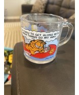 Vintage McDonalds Garfield Glass Coffee Mug Cup Jim Davis 1978 Collectib... - $12.15