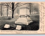 Benjamin Harrison Monument Crown Hill Cemetery Indianapolis IN UDB Postc... - £3.92 GBP