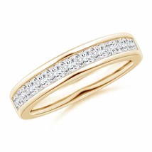 ANGARA Natural Diamond Wedding Band in 14K Gold Size 3-13 (Grade-GVS2, 0.99 Ctw) - £2,116.63 GBP