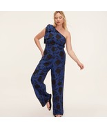 Kate Spade X Target 4 Classic Rose Navy Blue Black Floral Linen Blend Ju... - $33.66 CAD