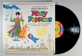 Disney - Mary Poppins: Story and Songs From (1964) Vinyl LP + BOOK • Soundtrack - £20.23 GBP