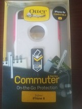 *Brand New* Otter Box Commuter Series For I Phone 6/6s Case - White &amp; Hot Pink - £29.59 GBP