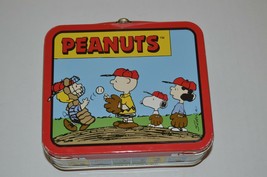 Peanuts Metal Tin Lunch Box - £19.15 GBP