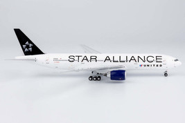United Boeing 777-200ER N218UA Star Alliance Blue Engines NG Model 72021 1:400 - £50.31 GBP