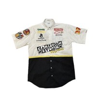 Rare 90s Cartoon Network Wacky Racing Nascar Team Pit Crew Shirt Button Down M - £412.89 GBP