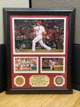 MLB Boston Red Sox Albert Pujols Limited Photo Framed Game Used Infield Dirt - £102.70 GBP