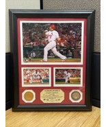 MLB Boston Red Sox Albert Pujols Limited Photo Framed Game Used Infield ... - £102.28 GBP