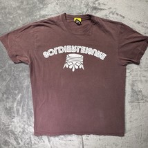 Soldierleisure T Shirt XL Brown Made In The USA Graphic Tee - $43.99