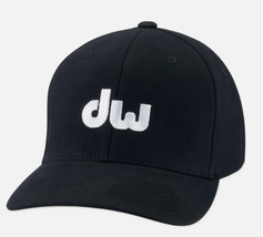 DW Logo FlexFit Baseball Hat, Black L/XL - £22.04 GBP