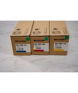 Genuine Sharp MX-6500N MX-7090N MX-7500N MX-8090N MX-75NT CMY Toner Cart... - $316.77 CAD