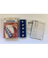 Vintage Travel Yahtzee Game 1984 Milton Bradley COMPLETE - £10.11 GBP