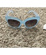 Janie and Jack Cat Eye Sunglasses Blue Size 4+ New with tags - $13.48 CAD