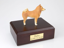 Finnish Spitz Pet Funeral Cremation Urn Avail. in 3 Different Colors &amp; 4... - £135.71 GBP+