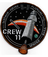 Human Space Flights SpaceX Crew-11 #2 Dragon Endeavour USA Embroidered P... - $36.43 CAD+