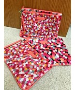 Vera Bradley Beach Pouch Set Pixie Confetti NWT - $78.82 CAD
