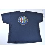 Vintage Alpha Romeo Black T-Shirt Mens Sz 3XL Fruit of Loom Tag Racing S... - £17.47 GBP