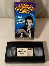 Vintage Horror VHS The Crawling Hand 1995 ACME Video B/W EUC - £8.34 GBP