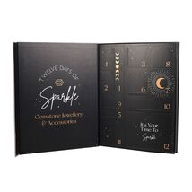 Natural Crystal Jewelry Advent Calendar: 12-Day Holiday Surprise for All - $70.20 CAD