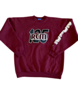 Champion Red Mens Sweatshirt 125th Rawlinsville Camp Spellout Logo RCM 2... - $35.69 CAD