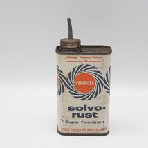 Permatex Solvo-Rust Super Pénétrateur Vide Publicité Boite Can - £18.36 GBP