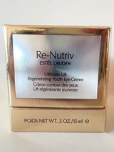SEALEDEstee Lauder Re-Nutriv Ultimate Lift Regenerating Youth Eye Creme .5oz NIB - $81.18