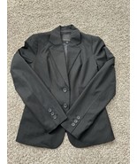 The Limited Womens Black Blazer Jacket Size 0 Business Career Wear Pockets - $14.11 CAD