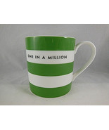 Lenox Coffee Cup Kate Spade New York Fair Chic Speak One in Million stri... - £11.05 GBP