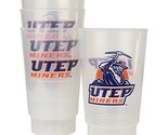 Whirley Drink Works NCAA Frosted Plastic Tailgating Cups, 16oz (4-Pack) ... - £9.92 GBP