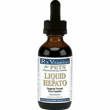 NEW Rx Vitamins for Pets Liquid Hepato Original Supports Liver Function 4 oz - £22.31 GBP