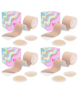 4  Boob Lift Tape for Large Breasts Boobytape Breast Lift Sweat-proof Ga... - £22.96 GBP