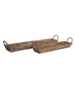 Wooden Tray with Handles (Set of 2) - 790488 - $1,843.16 MXN