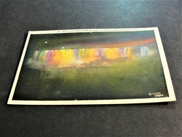 American Falls from Canada by Illumination-Niagara Falls, N.Y. -1900s Postcard. - £8.32 GBP