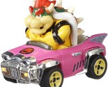 Hot Wheels GBG28 Mario Kart 1:64 Die-Cast Peach with Standard Kart Vehicle - £12.07 GBP