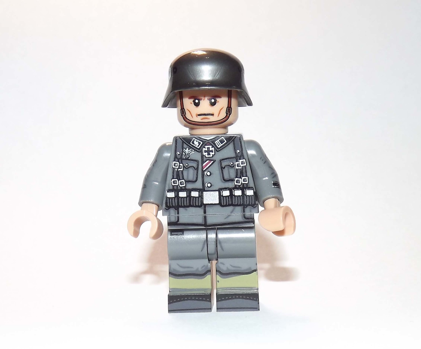 German Ss Green Spats Ww2 Army Custom Minifigures - $8.69