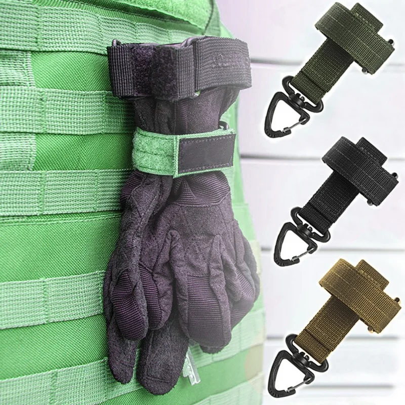Sporting 1 Outdoor Keychain A Gear Clip Fixed Pocket Belt Keychain Webbing Glove - £23.69 GBP