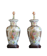 Pair of Chinese style table lamps - $47.04