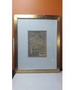 Karte von Buenos Aires, Argentinien 1934 mit Rahmen - $33.17