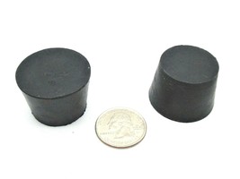 #6.5 Solid Rubber Stopper  Lab Tapered Plug Bung  No Hole  Fits 1 1/16&quot;-... - £8.87 GBP+