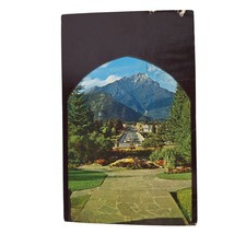 Postcard The Canadian Rockies Banff Avenue Alberta Canada Chrome Posted - £5.51 GBP