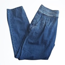 Blank NYC The Balloon Bo Legged Acid Washed High Rise Mom Blue Jeans Size 26 - £30.02 GBP