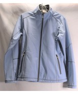 Kastel Denmark Womens Soft Shell Jacket Blue Fleece Lining S - £41.75 GBP