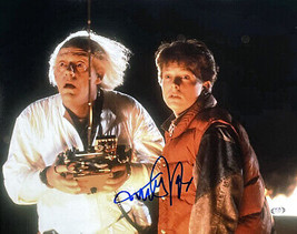 Michael J.Fox Signé 16x20 Arrière Pour The Future à Distance Photo PSA ITP - £421.55 GBP
