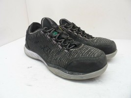 SKECHERS Womens Static Dissipative Lace Up Work Shoes 99B96553 Black/Purple 7.5M - £28.46 GBP