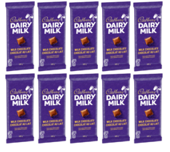 ( 10 PACK )Cadbury Dairy Milk Chocolate Bar 180g/6.3oz ( from Canada)63 ... - $730.19 MXN